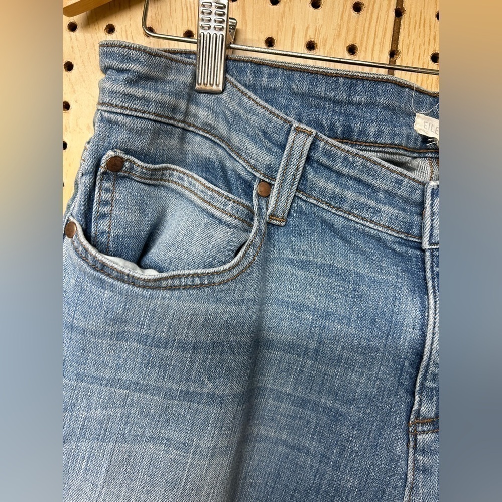 Eileen Fisher Light Wash Jeans - Picture 6 of 6
